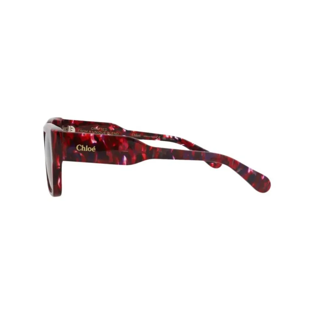 Chloé Square-Frame Recycled Acetate Sunglasses Multi Womens